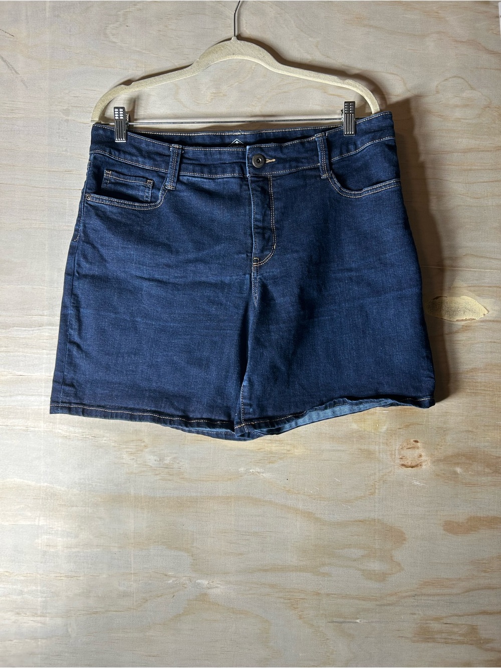 Dark Wash Denim Shorts